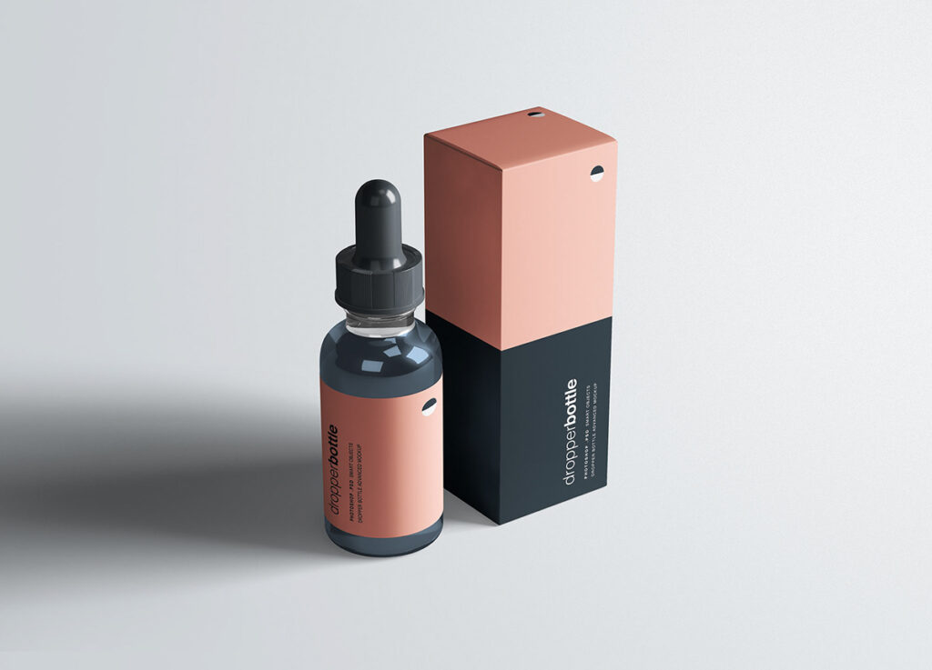 dropper bottle boxes